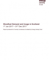 Woodfuel Demand and Usage in Scotland